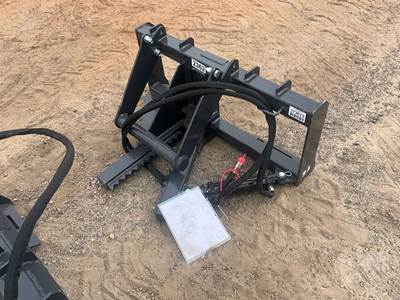 LANDHONOR TP2-13-08D Skid Steer Attachment, 45" Universal Skid Mount, 8" Max Tree Diameter