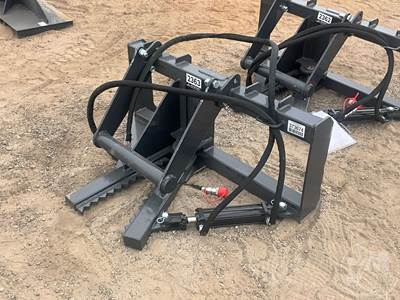 Unused LANDHONOR TP2-13-08D Skid Steer Attachment, 45" Universal Mount, 8" Max Tree Diameter