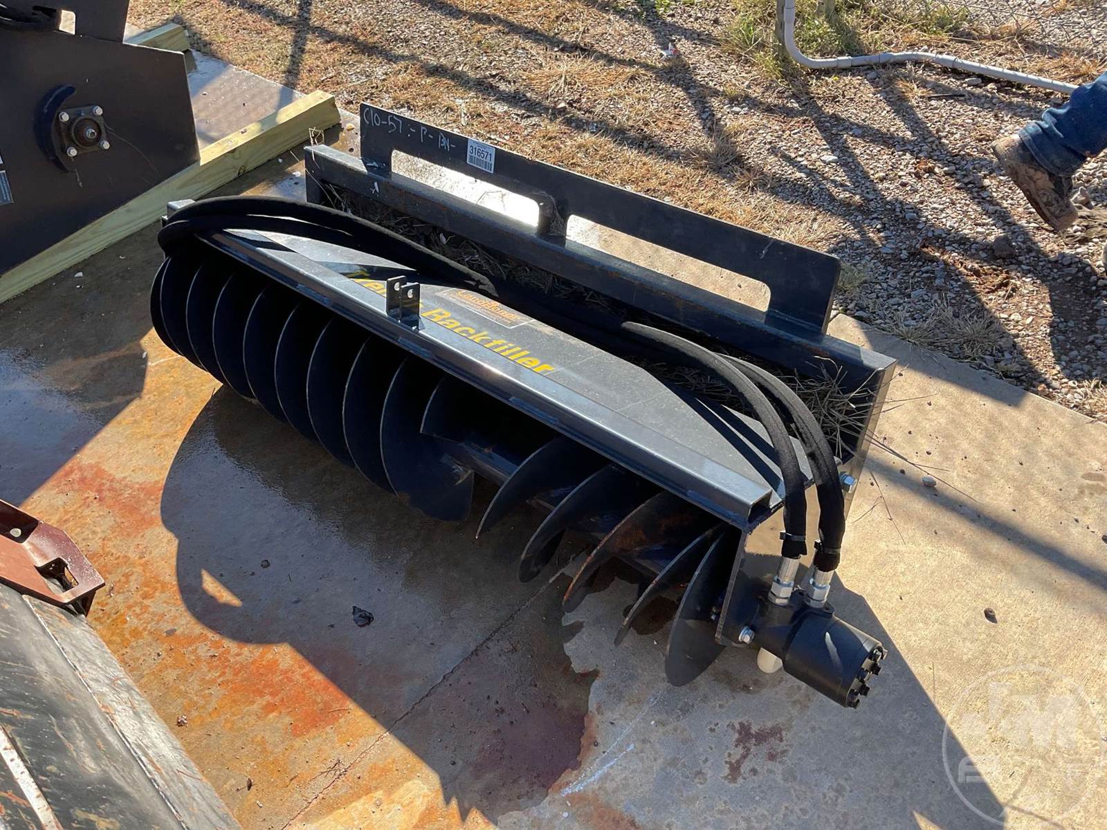 LANDHONOR TRENCH BACKFILLER Skid Steer Attachment For Sale Edmond, OK