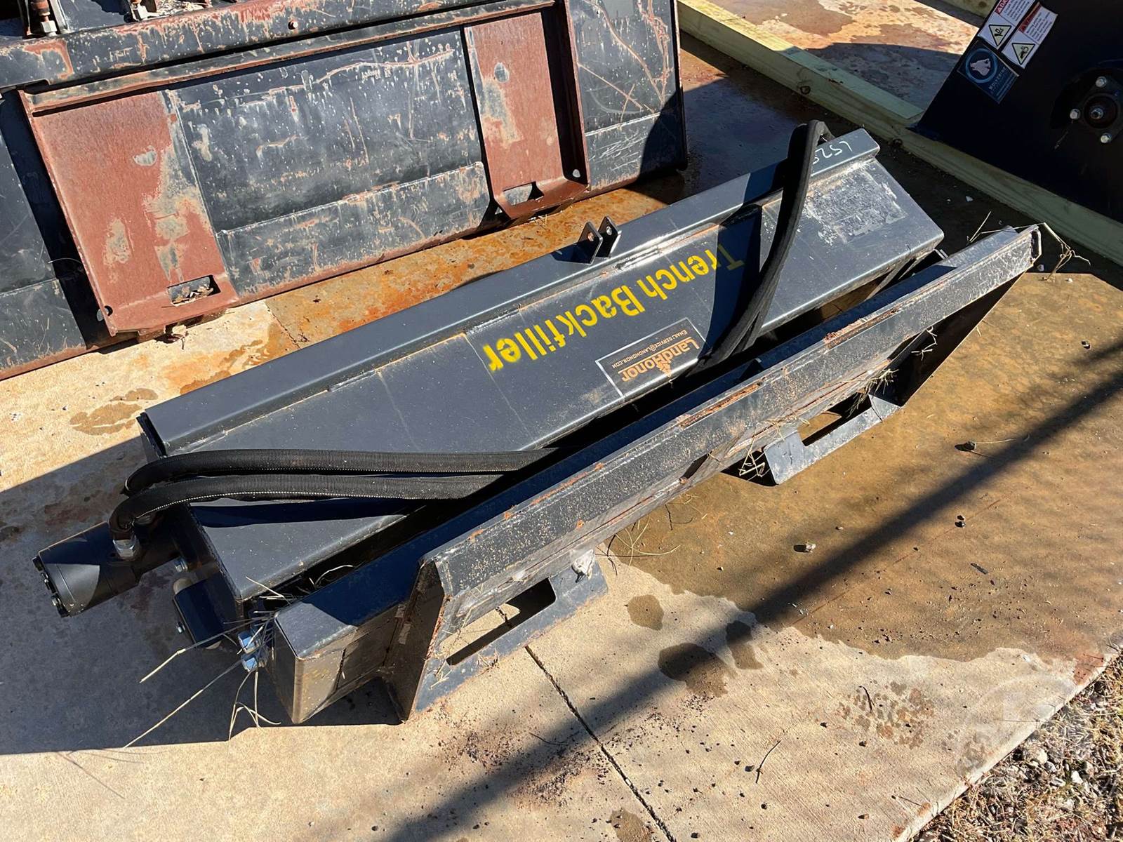 LANDHONOR TRENCH BACKFILLER Skid Steer Attachment For Sale Edmond, OK