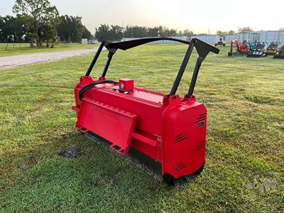 2025 MMS 72PRO 72 Inch Hydraulic Mulcher Skid Steer Attachment