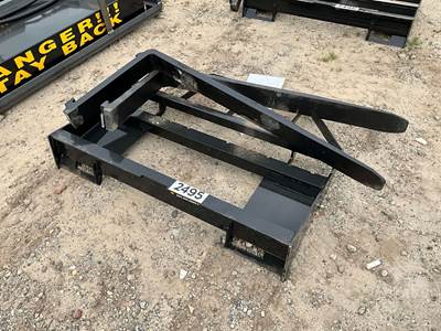 Unused Mower King SA 48 Inch Forks with Mast, Quick Attach, 4000 lb Rating