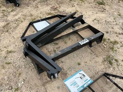 Mower King SA 48 Inch Skid Steer Forks with Mast, Quick Attach, 4000 lb Rating