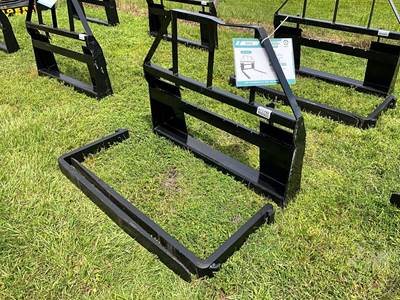 Mower King SA 48 Inch Forks with Mast, Universal Skid Steer Mount, 4,000 lb Rating