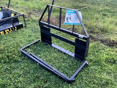 Unused Mower King SA 48 Inch Skid Steer Forks with Mast, 4,000 Lb Rating
