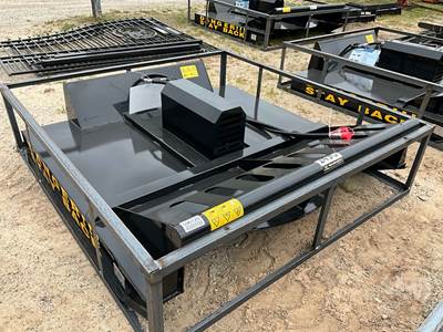 Mower King SSRC 77 Inch Direct Drive Hydraulic Skid Steer Attachment