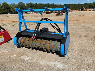 RAYTREE RMDM72 72 Inch Hydraulic Mulcher, Universal Skid Steer Mount