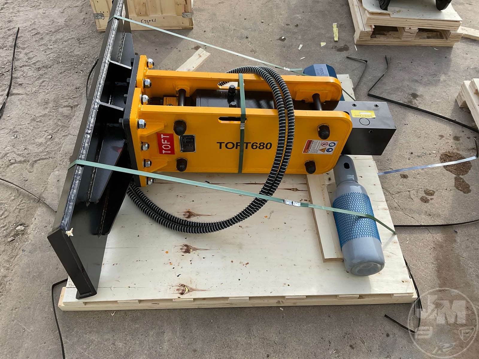 2024 Toft TOFT680 HYDRAULIC DROP HAMMER Skid Steer Attachment For Sale