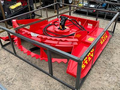 TopCat HDRC 72 Inch Skid Steer Attachment, Universal Skid Mount