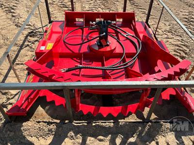 TopCat HDRC Hydraulic Mulcher Skid Steer Attachment, Universal Skid Mount