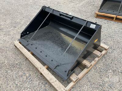 Toro 22548 54 Inch Smooth Bucket, Universal Skid Steer Mount