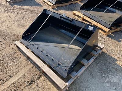 Unused Toro 22548 54 Inch Smooth Bucket, Universal Skid Mount