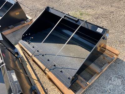 Toro 22548 54 Inch Smooth Bucket, Universal Skid Steer Mount