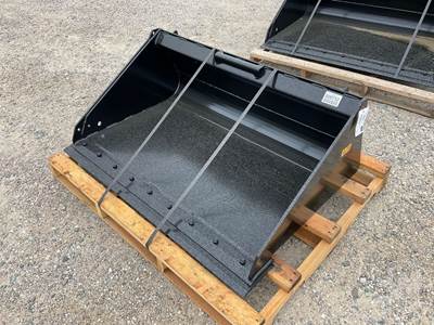 Toro 22548 54 Inch Smooth Bucket Skid Steer Attachment, Universal Skid Mount