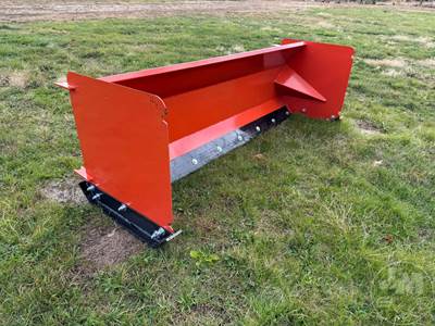 Unused, 8' Snow Pusher W/Replaceable Shoes And Blade