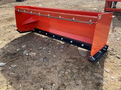 Unused, 8' QT Snow Pusher Pull-Back V2023