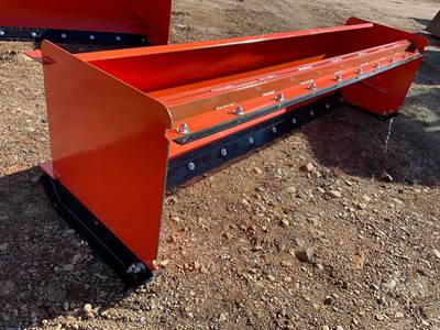 Unused, 10' QT Snow Pusher Pull-Back V2023