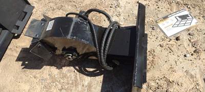 Unused Stump Grinder, Mini Skid Steer Mount