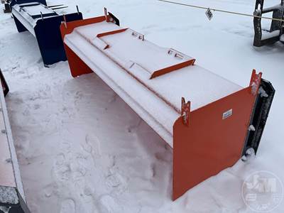 Unused, 8' Pusher With Replaceable Shoes And Blade