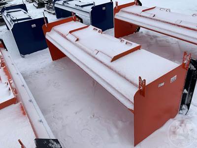 Unused, 8' Pusher With Replaceable Shoes And Blade