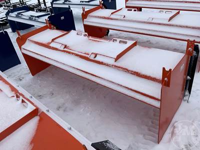 Unused, 8' Pusher With Replaceable Shoes And Blade