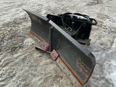Virnig HYDRAULIC V-BLADE SNOW PLOW Skid Steer Attachment