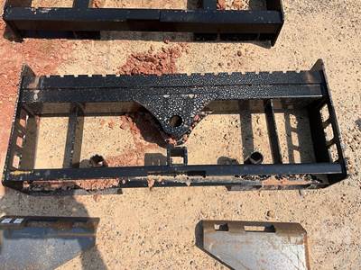 Unused Wolverine Universal Skid Steer Hay Spear/Fork Frame with Receiver Hitch