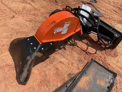 Unused Wolverine 45 Inch Stump Grinder Skid Steer Attachment, Universal Skid Mount