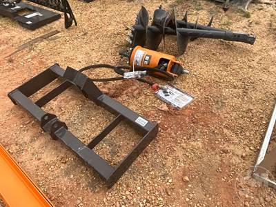 2025 Wolverine ADB-13-1218R Hydraulic Auger Skid Steer Attachment, 12" & 18" Augers