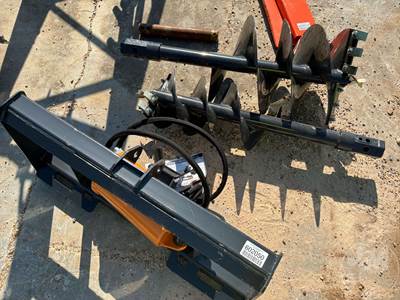 Wolverine ADB-13-1218R Mini Skid Steer Auger Drive & Bits, 12" & 16"