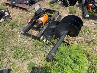 2026 Wolverine ADB-13-1218R Hydraulic Auger Skid Steer Attachment, 12" & 18" Bits