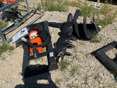 Wolverine ADB-13-1218R Auger Attachment Universal Skid Steer Mount