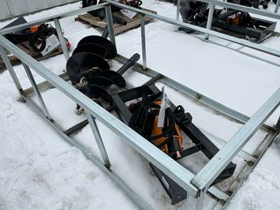 Wolverine ADB-13-1218R HYDRAULIC AUGER Skid Steer Attachment