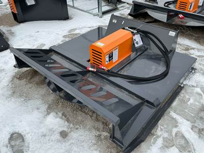 Wolverine BC-13-72W HYDRAULIC BRUSH MOWER Skid Steer Attachment