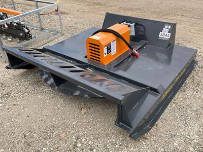 Unused 72 Inch Wolverine BC-13-72W Skid Steer Attachment, Universal Skid Mount