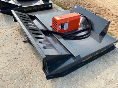 Wolverine BC-13-72W 72" Hydraulic Mower Skid Steer Attachment, Universal Mount