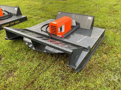 Wolverine BC-13-72W 72" 2-BLADE Skid Steer Attachment, Hydraulic Flow 14-20 GPM
