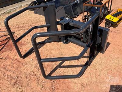 Unused 2025 Wolverine BSH-12-75D 74" Bale Squeeze Skid Steer Attachment