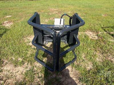 Wolverine BSH-12-75D 80 Inch Bale Mover Skid Steer Attachment
