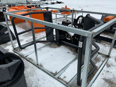 Wolverine BSH-12-75D BALE SQUEEZE Skid Steer Attachment