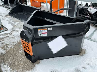 Wolverine CCT-11-148V 13.5 CU FT CONCRETE CHUTER Skid Steer Attachment