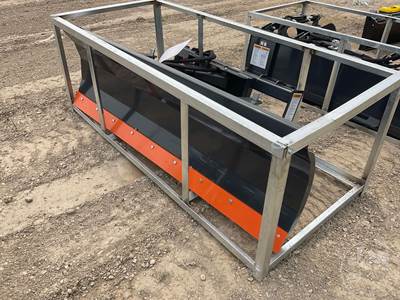 Unused Wolverine DB-15-84W 84 Inch Snow Pusher, Universal Skid Mount
