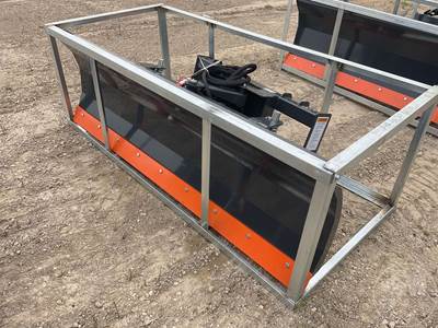 2025 Wolverine DB-15-84W 84 Inch Snow Pusher, Universal Skid Steer Mount