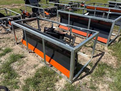 Unused Wolverine DB-15-84W 84 Inch Snow Pusher Skid Steer Attachment