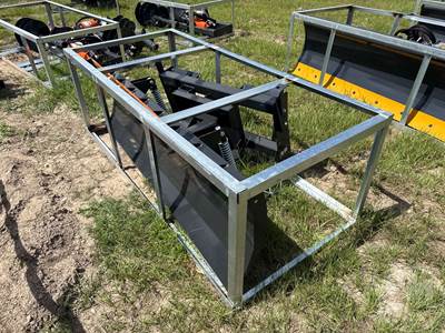 Unused Wolverine DB-15-84W 84 Inch Snow Pusher Skid Steer Attachment