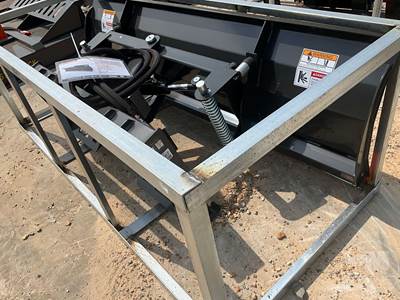 Wolverine DB-15-84W 84" Snow Pusher Skid Steer Attachment