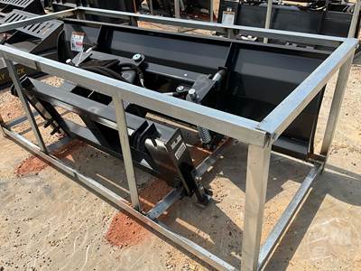 2026 Wolverine DB-15-84W 84" Snow Pusher Skid Steer Attachment