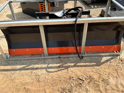 Unused Wolverine DB-15-84W 84" Snow Pusher Skid Steer Attachment