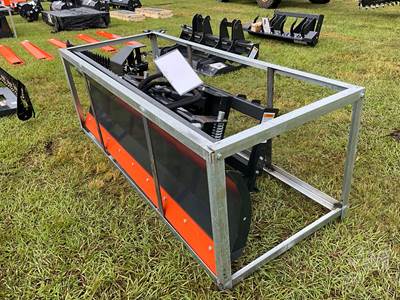Wolverine DB-15-84W 84 Inch Hydraulic Skid Steer Blade, Universal Mount