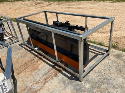 2025 Wolverine DB1521 84 Inch Snow Pusher, Mini Skid Steer Mount